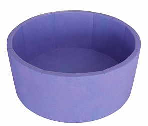 Детский сухой бассейн Midzumi Baby Beach сиреневый без шаров (Midzumi, Baby Beach_Сиреневый без шариков)